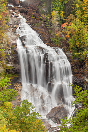 Whitewater Falls, Lower Portion